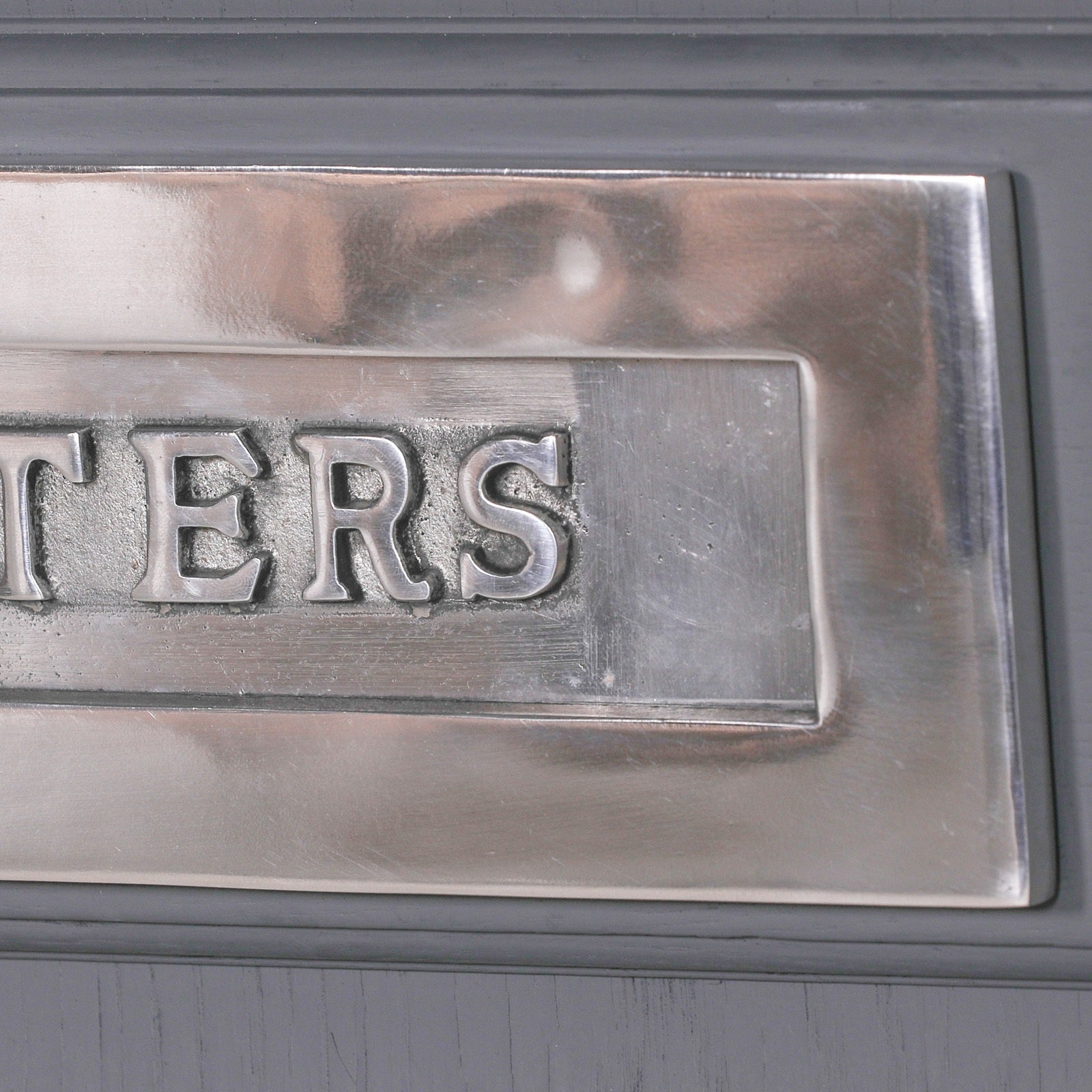 Aluminium Polished Door Letter Plate 12" CasaFenix