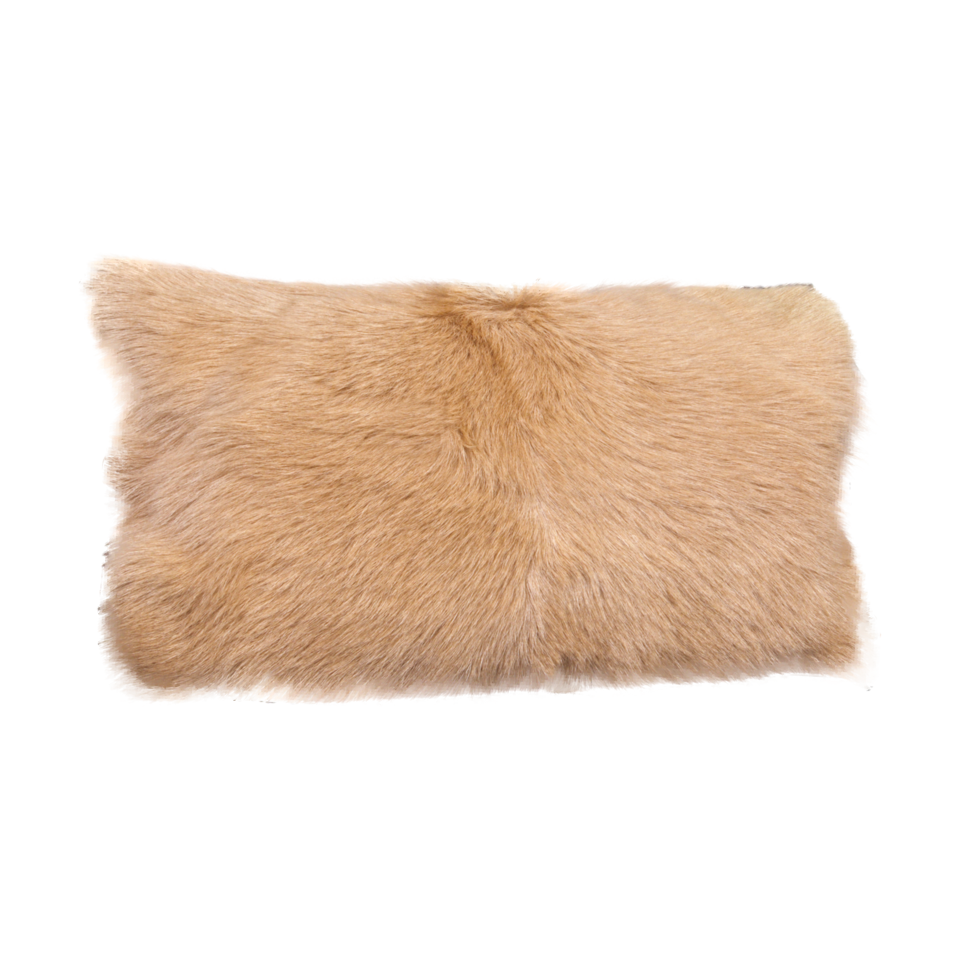 Cream Goatskin Cushion 50 x 30cm - CasaFenix