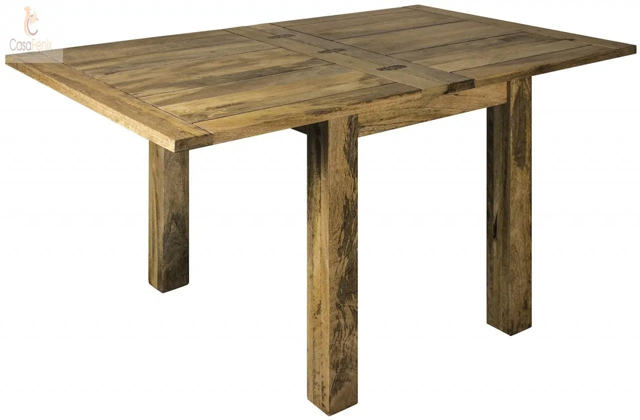 Granary Royale Oblong Butterfly Dining Table 100% Mango Wood - CasaFenix