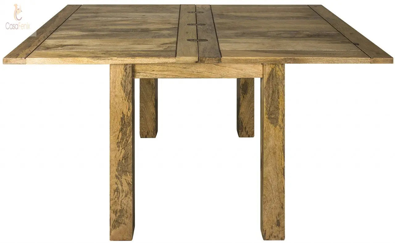 Granary Royale Oblong Butterfly Dining Table 100% Mango Wood - CasaFenix