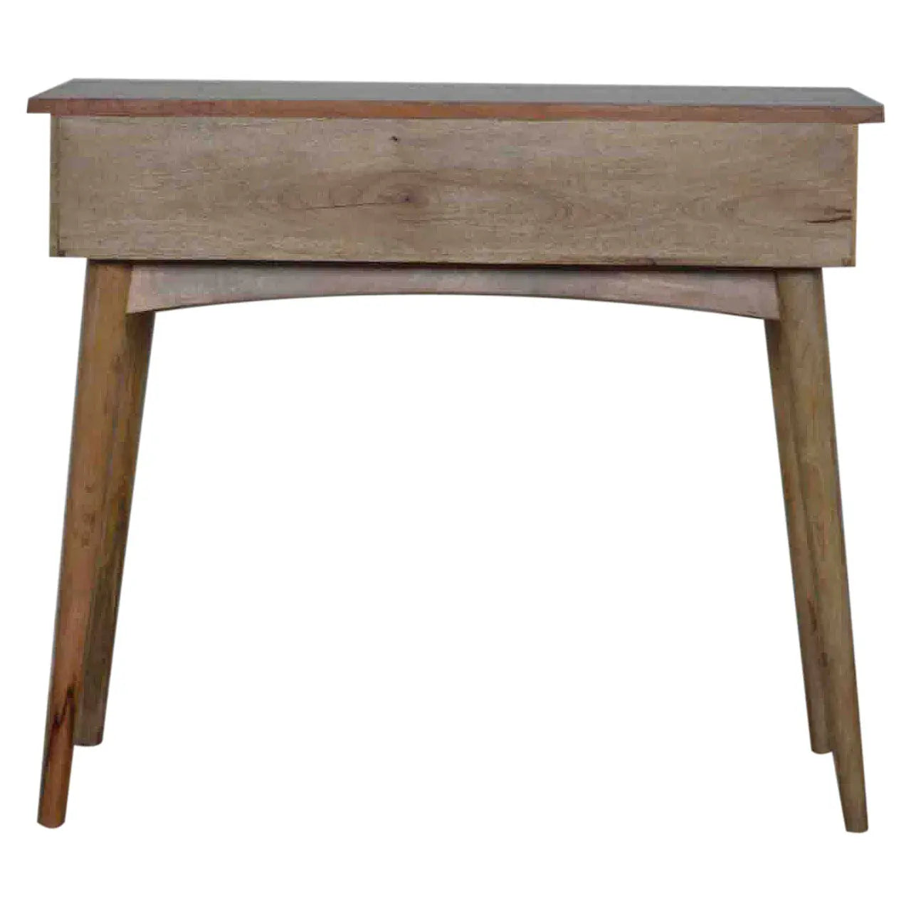 Hallway 2 Drawer Console Table 100% Solid Mango Wood - CasaFenix