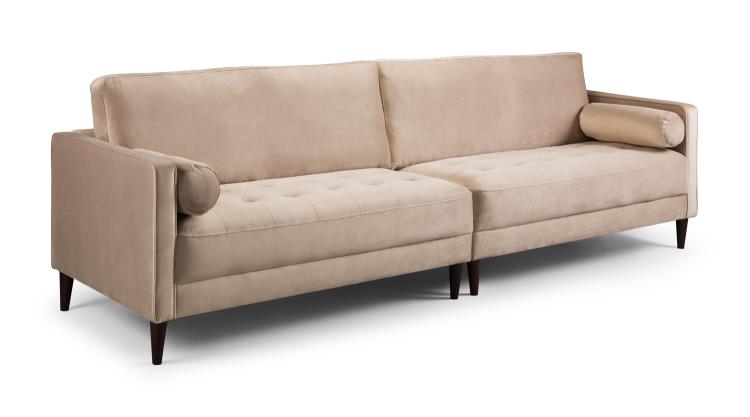 Harper Fabric Sofa In Grey. 2 or 3 Seat Settee + Corner Sofa (Copy) Sofa CasaFenix