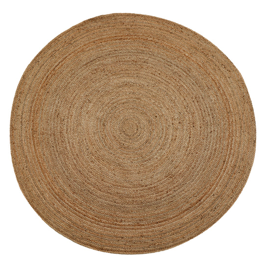 Round Jute Rug - 90cm Rugs CasaFenix