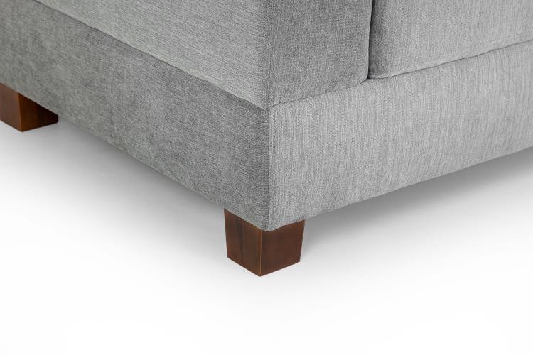 Jerry Sofa in Fabric 1, 2, 3 Seat Light Grey or Grey Sofa CasaFenix