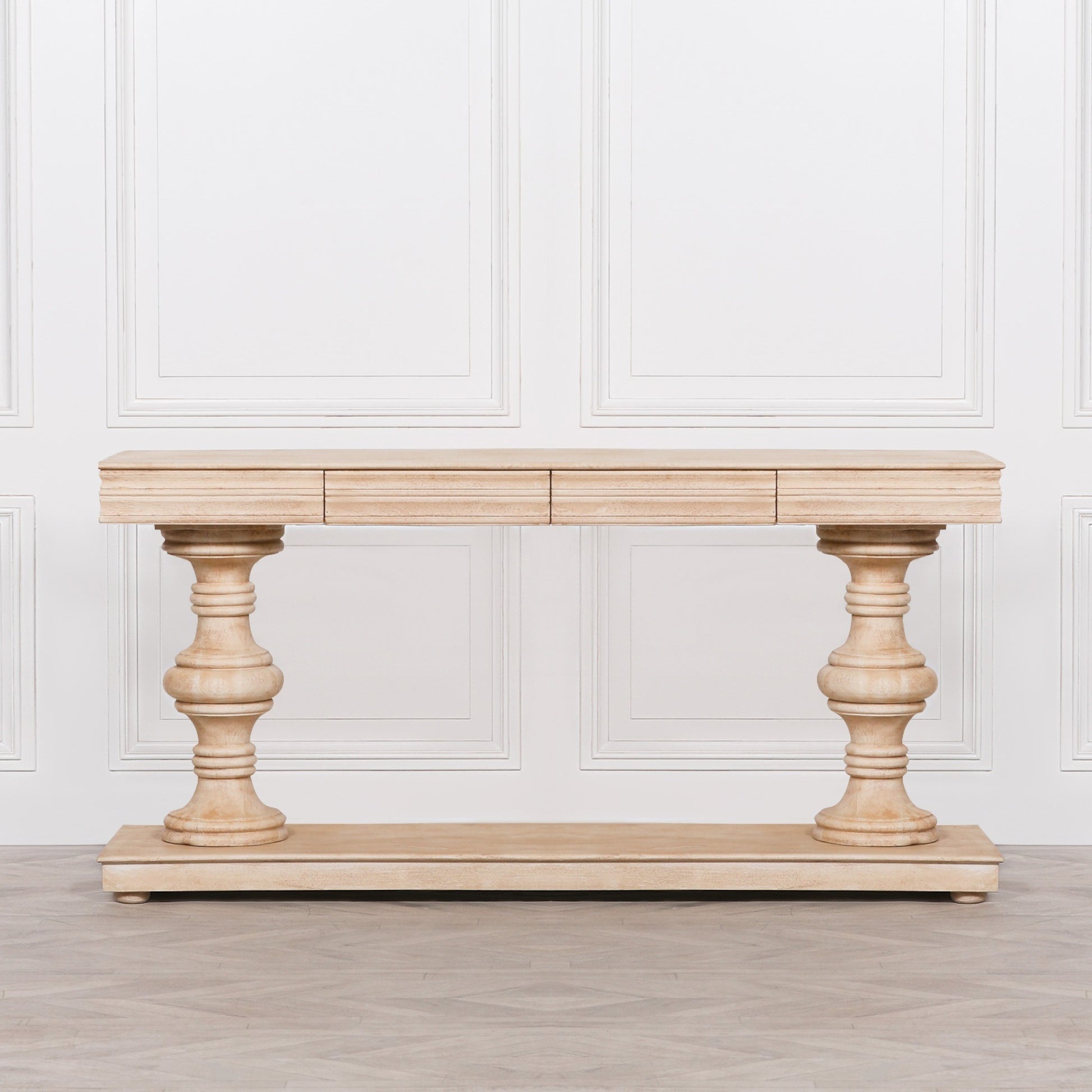180cm Wooden Console Table with Drawers CasaFenix