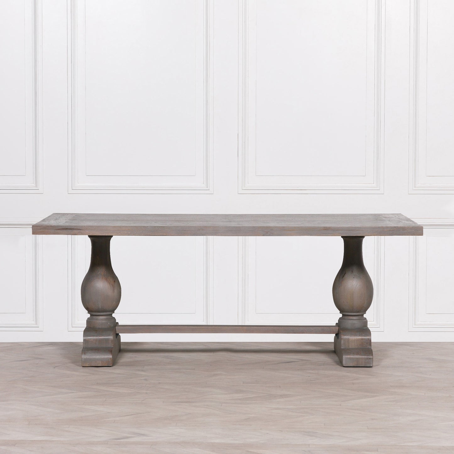 Wooden Rustic Rectangular Dining Table 210cm CasaFenix