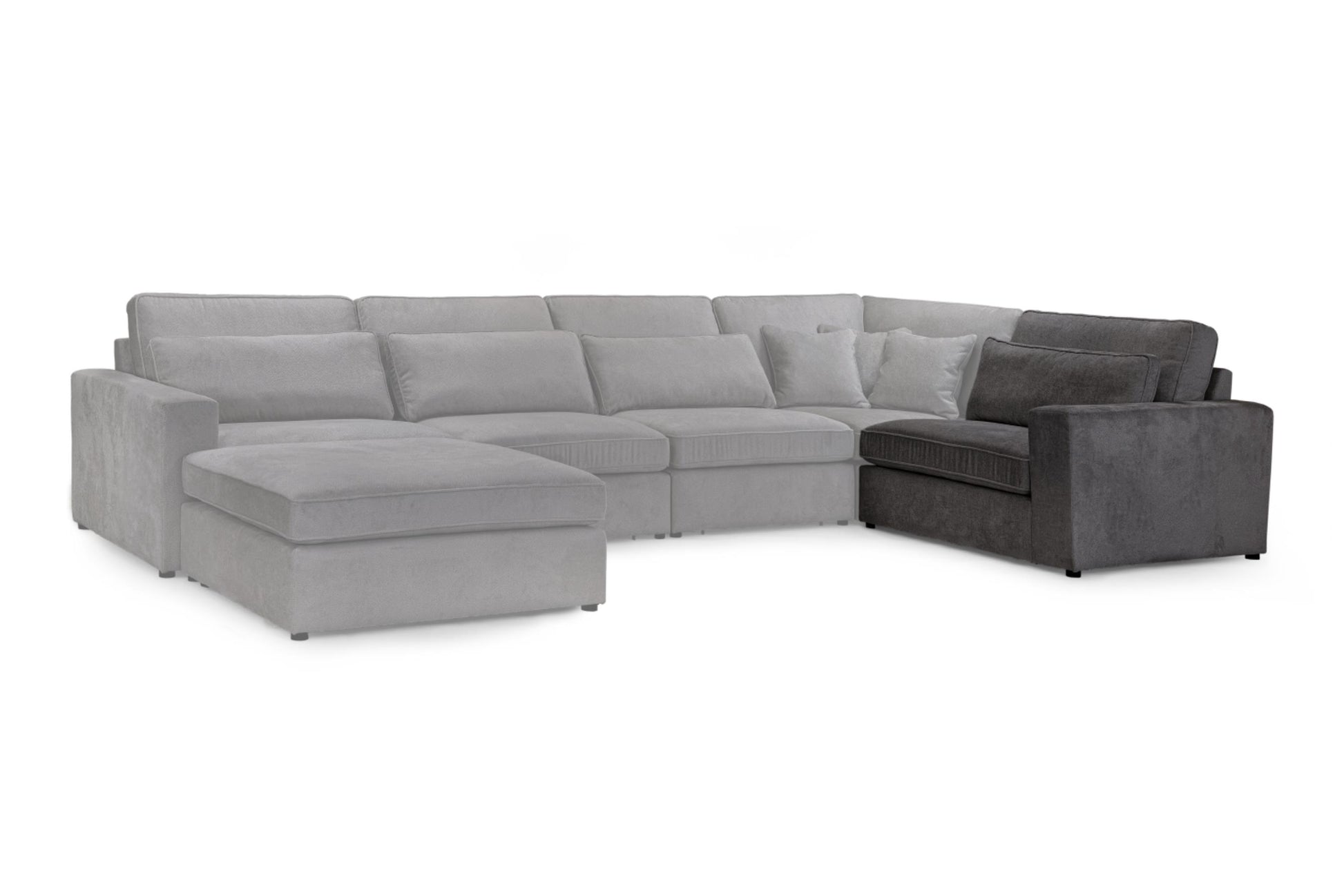 Kiana Corner Sofa in   (Copy) Sofa CasaFenix