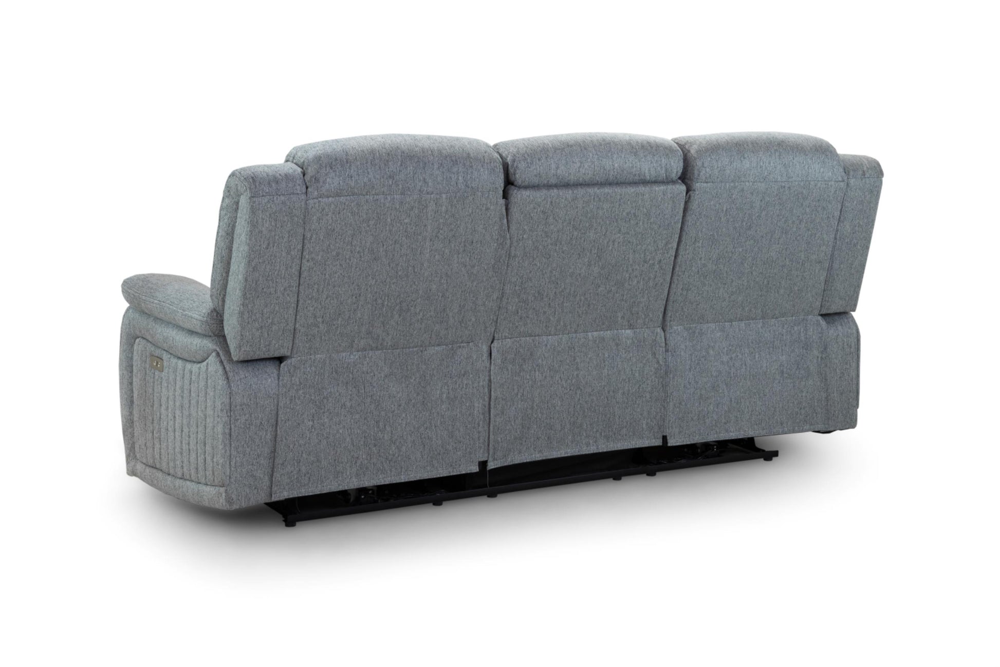 Linden Recliner Sofa Fabric Sofa in Grey available in 1, 2, 3 Seat Sofa CasaFenix