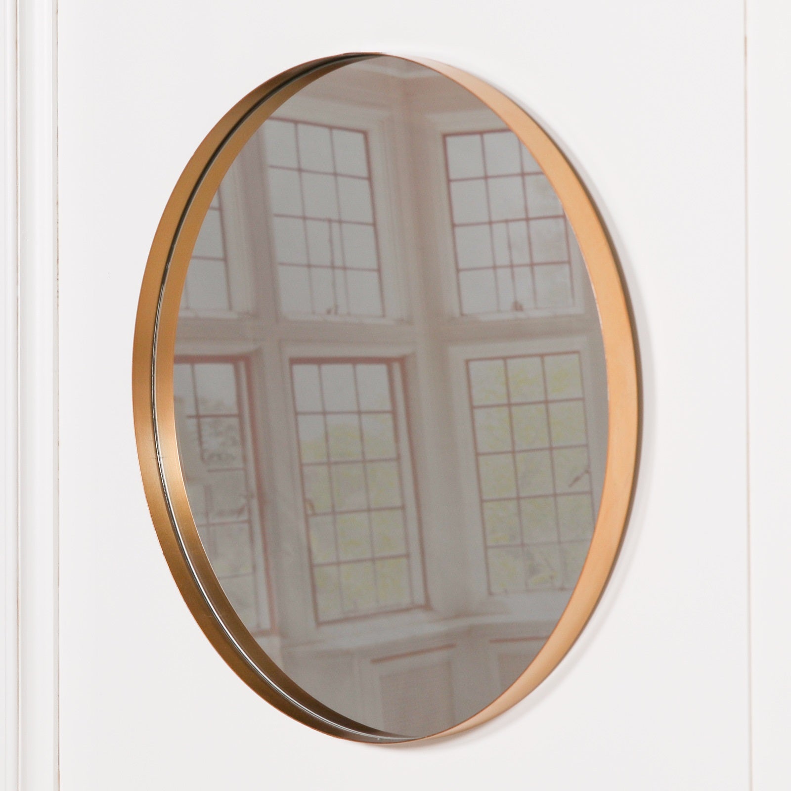 50cm Gold Round Wall Mirror CasaFenix