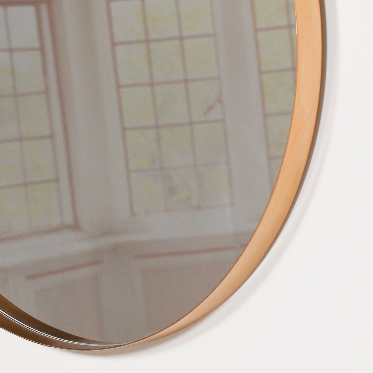 50cm Gold Round Wall Mirror CasaFenix