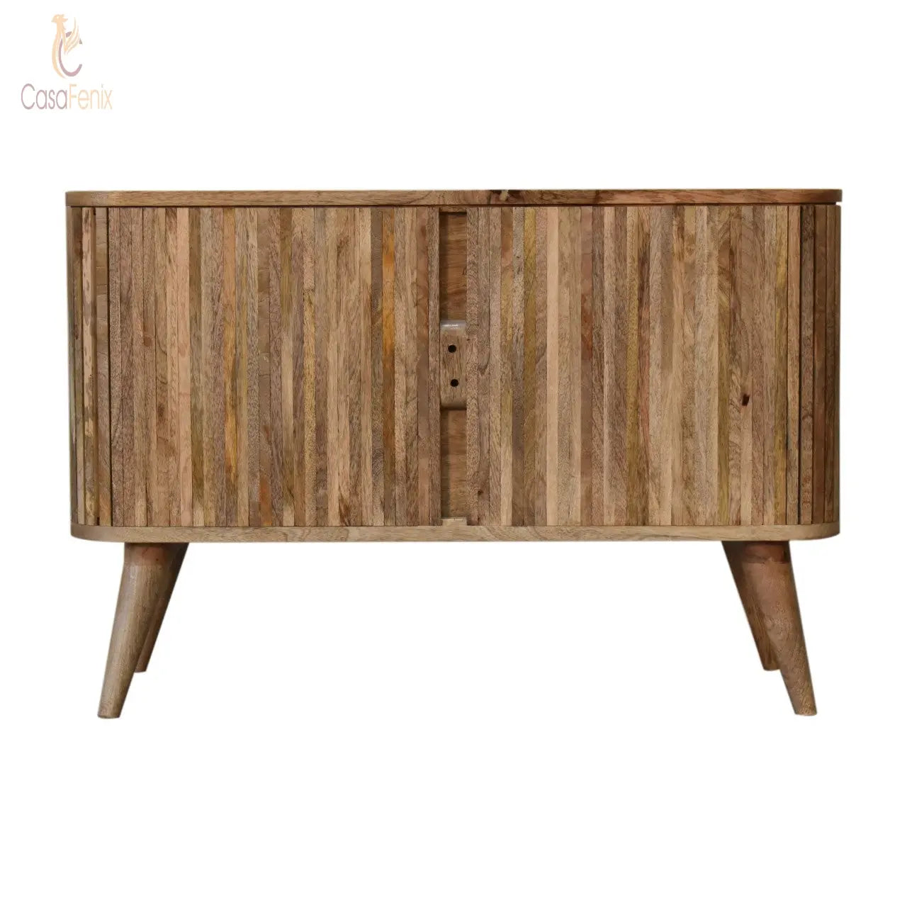 Mokka Sideboard Multi Coloured Mango Wood 2 Door 3 Drawer Cabinet - CasaFenix