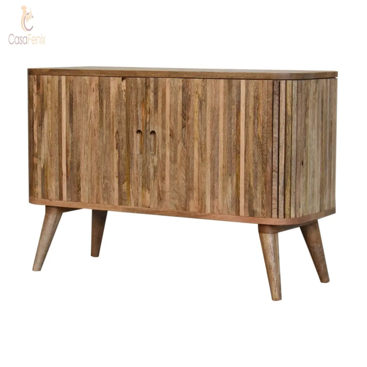 Mokka Sideboard Multi Coloured Mango Wood 2 Door 3 Drawer Cabinet - CasaFenix