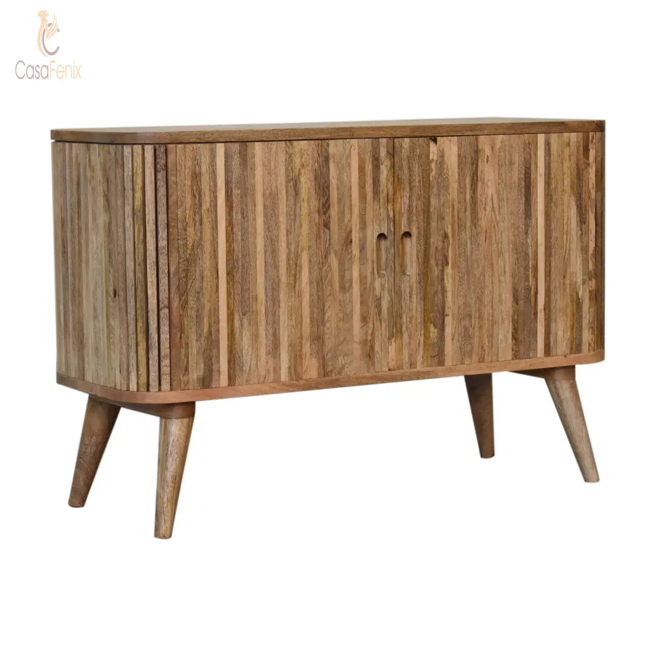 Mokka Sideboard Multi Coloured Mango Wood 2 Door 3 Drawer Cabinet - CasaFenix