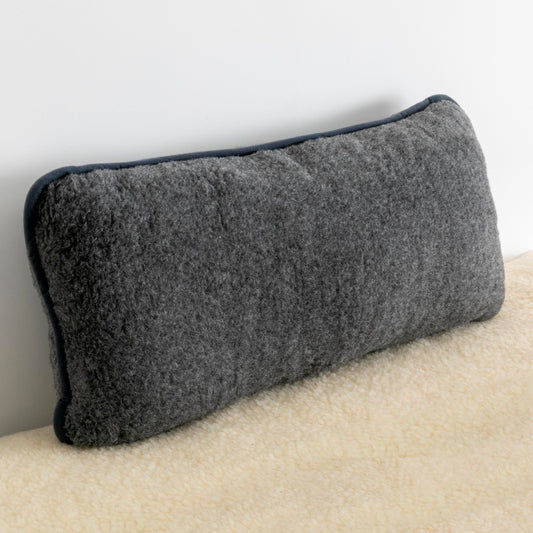 100% Merino Wool Pillow - Grey - CasaFenix