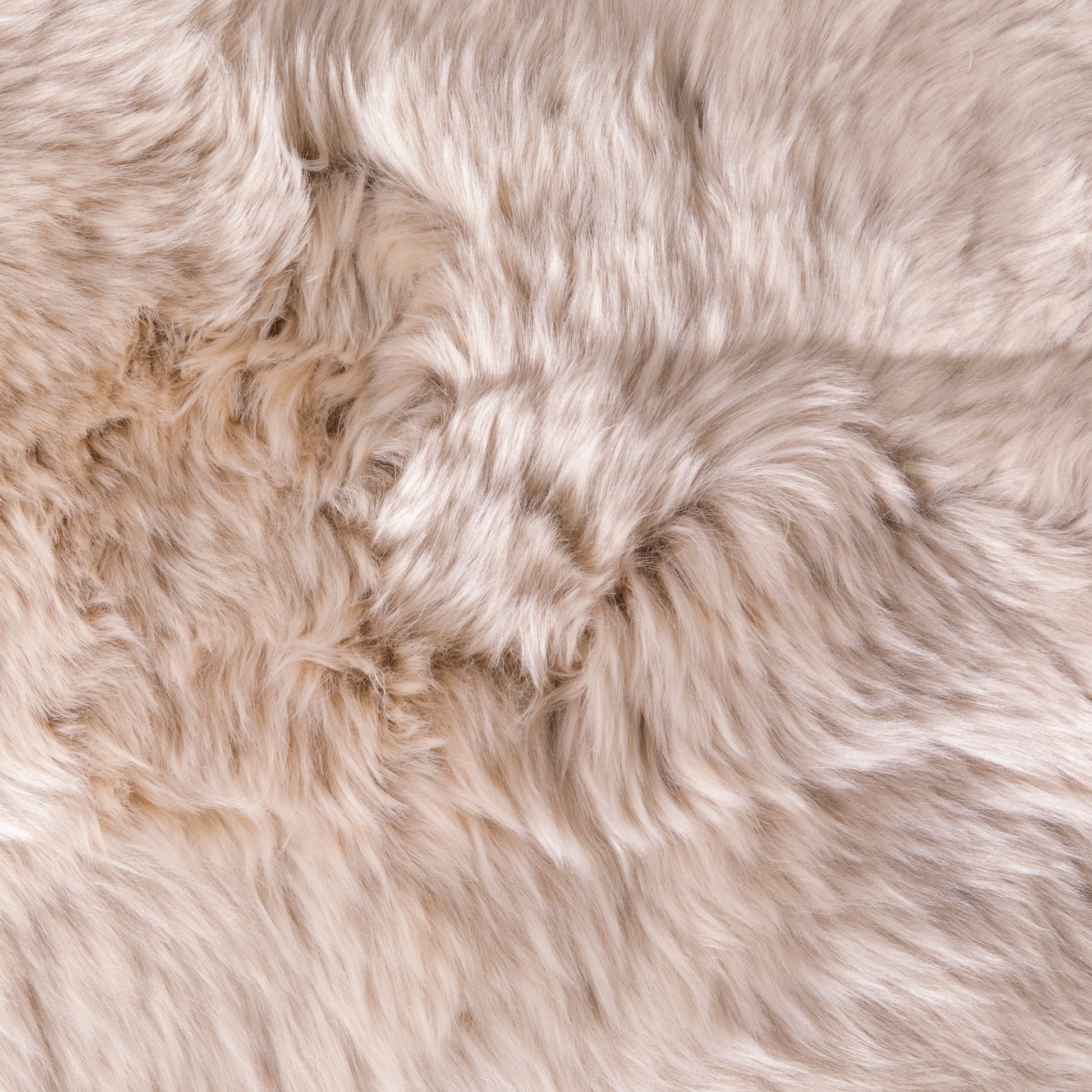 Double Beige Sheepskin Rug 240 x 60cm - CasaFenix