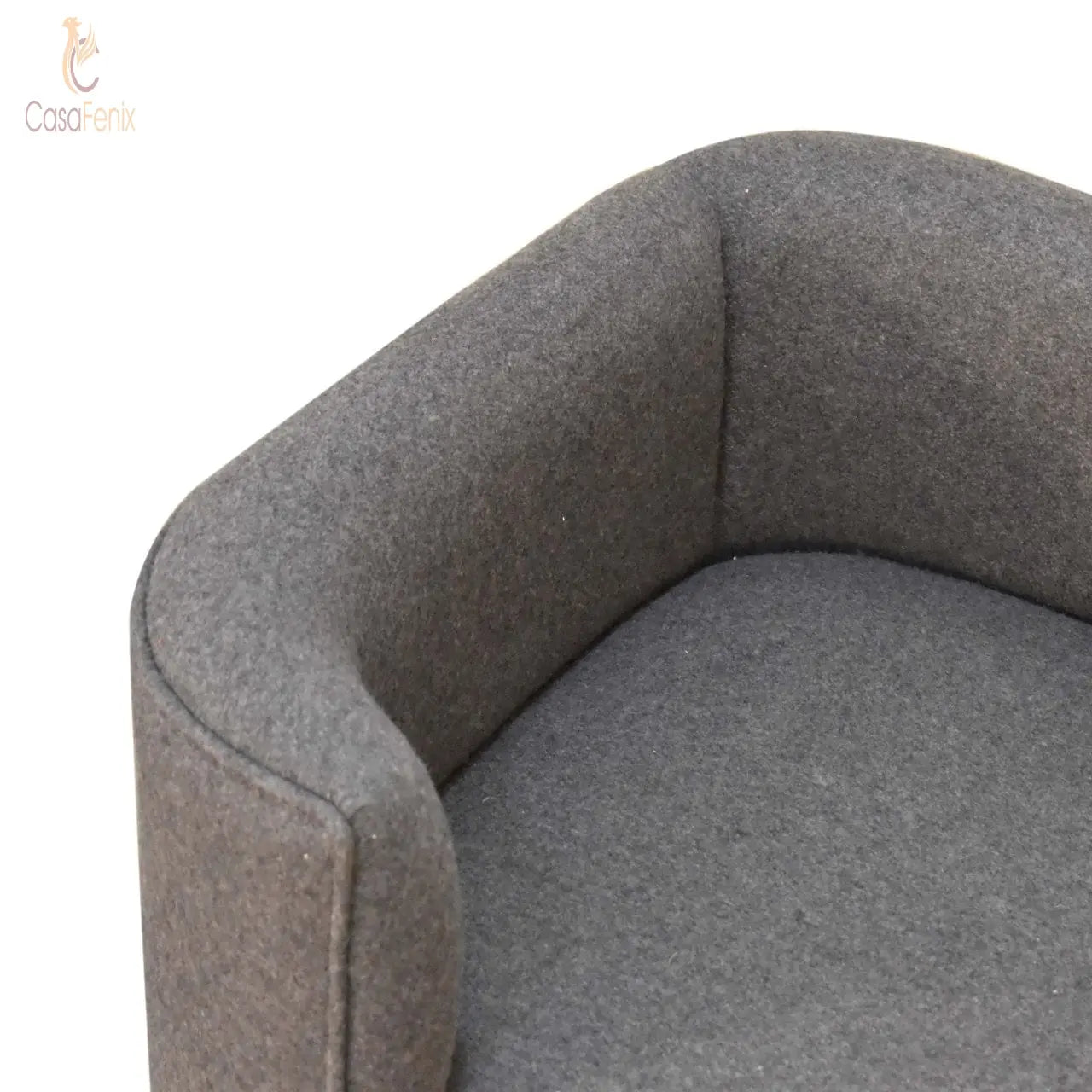 Battleship Grey Tweed Pet Cat / Dog / Rabbit Sofa Bed - CasaFenix