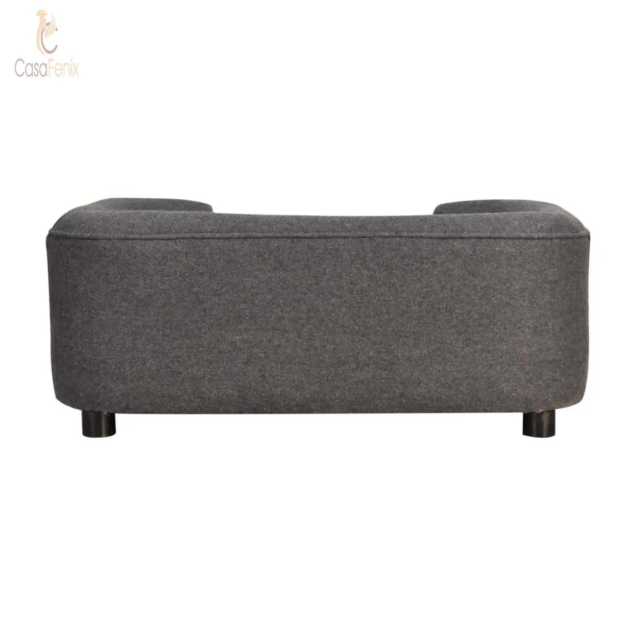 Battleship Grey Tweed Pet Cat / Dog / Rabbit Sofa Bed - CasaFenix