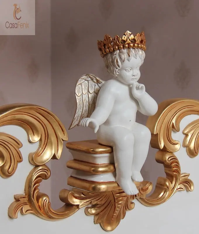 Reproduction of a Unique Carved Cherub bed in Solid Mahogany CasaFenix