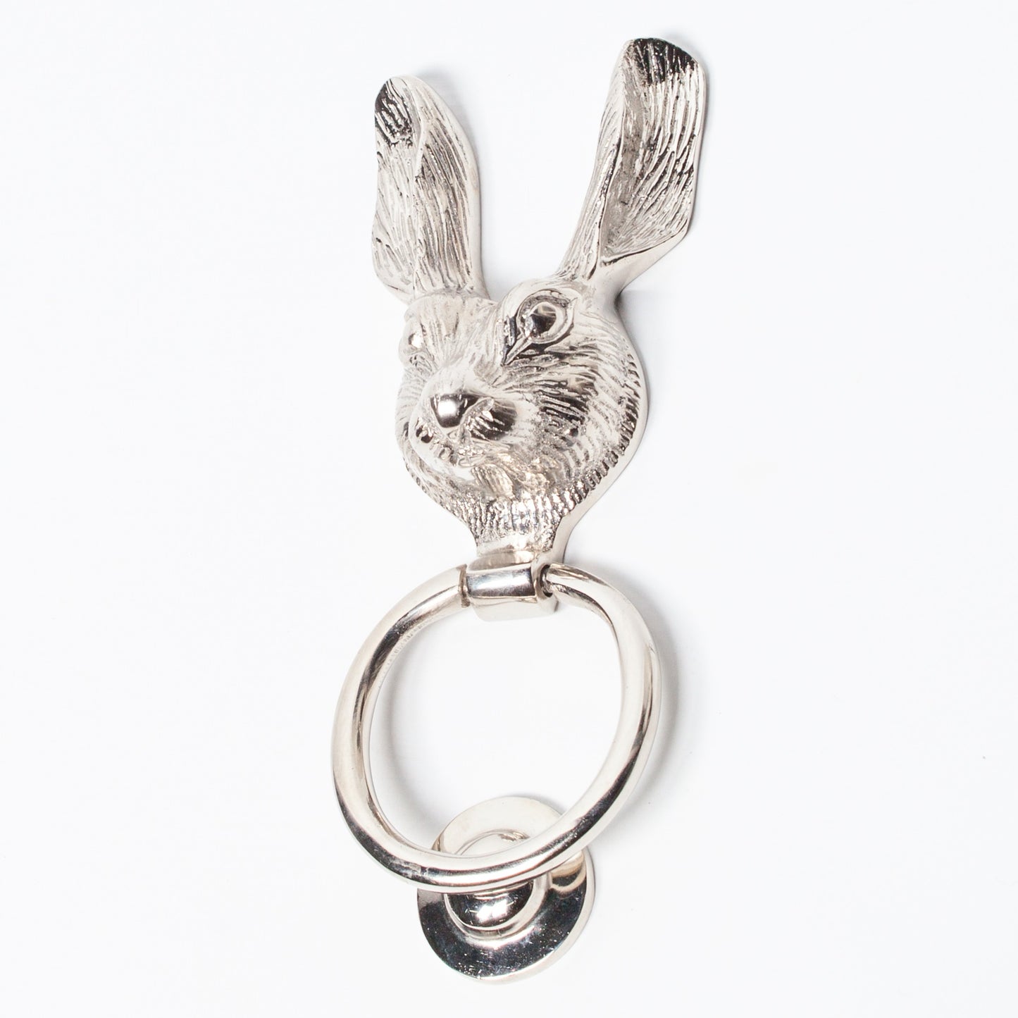 Chrome Rabbit Door Knocker CasaFenix