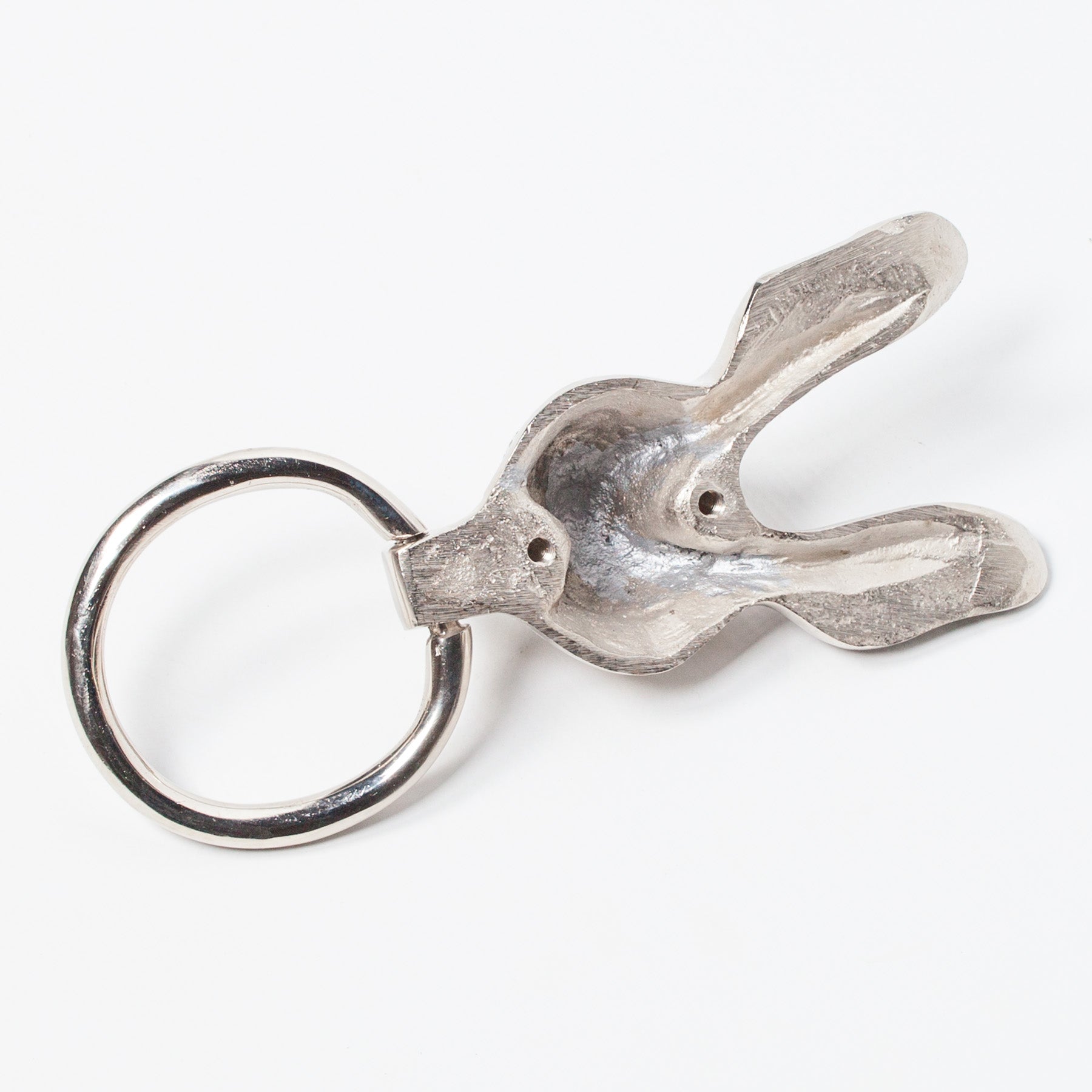 Chrome Rabbit Door Knocker CasaFenix