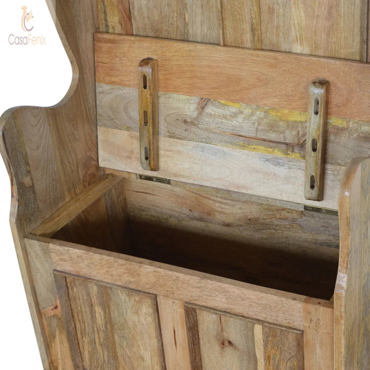 Small Monks Storage Bench - CasaFenix