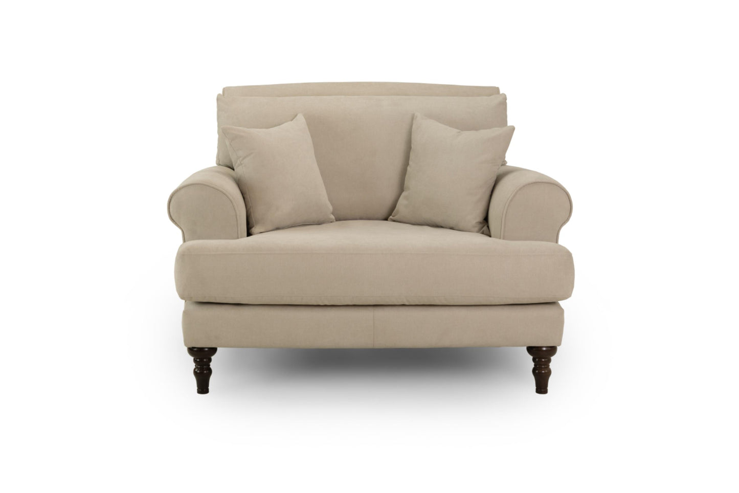 Summer Fabric Sofa in Beige or Grey available in 1, 2, 3, 4 Seat and Footstool Sofa CasaFenix