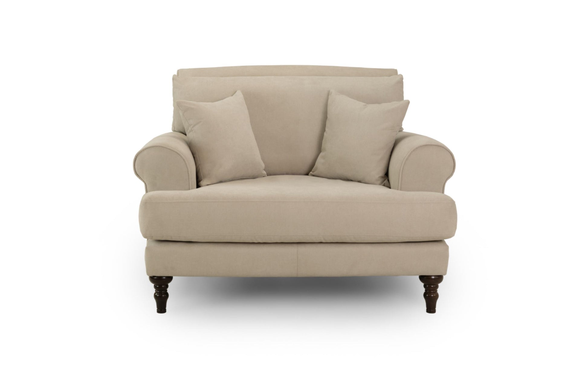 Summer Fabric Sofa in Beige or Grey available in 1, 2, 3, 4 Seat and Footstool Sofa CasaFenix