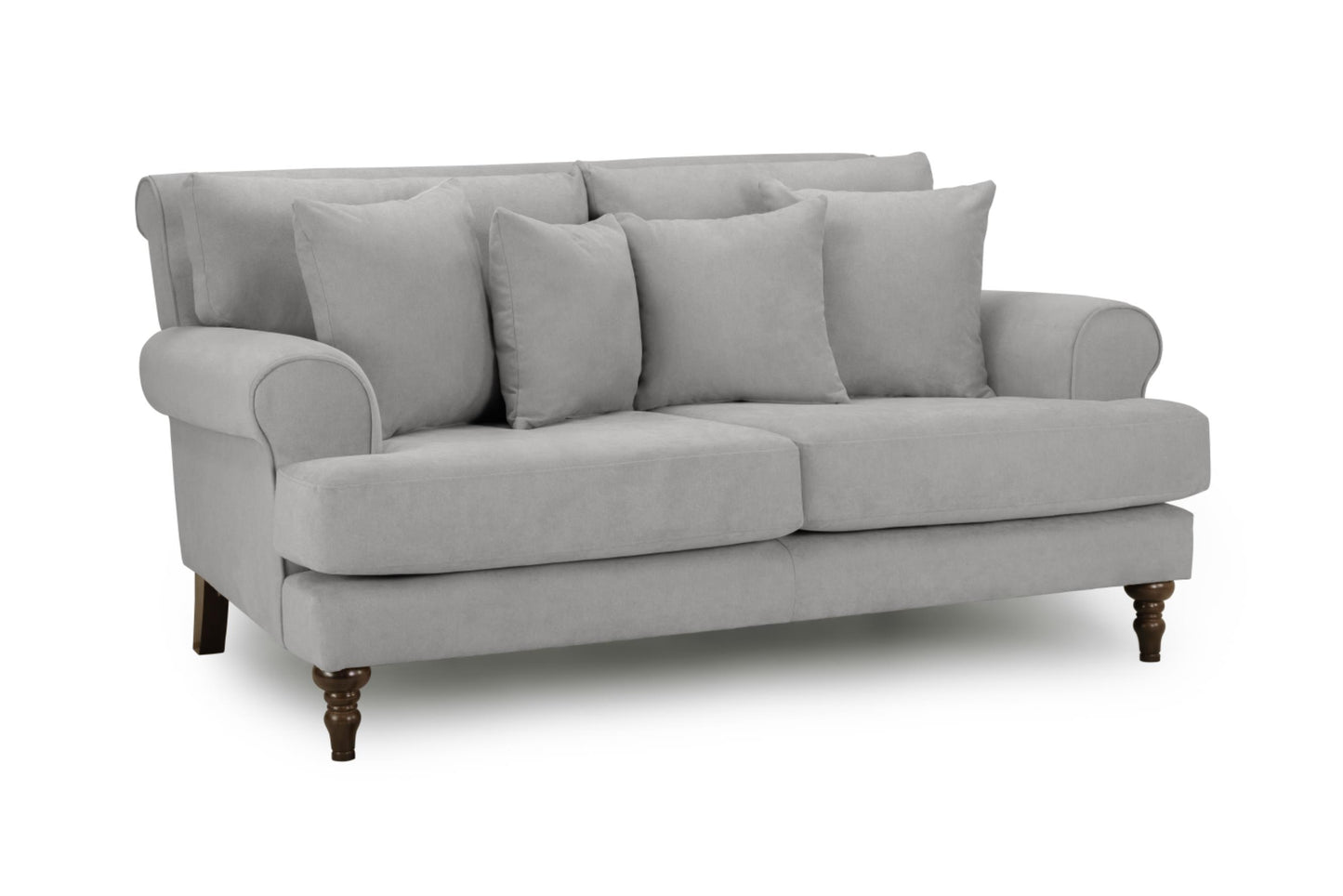 Summer Fabric Sofa in Beige or Grey available in 1, 2, 3, 4 Seat and Footstool Sofa CasaFenix