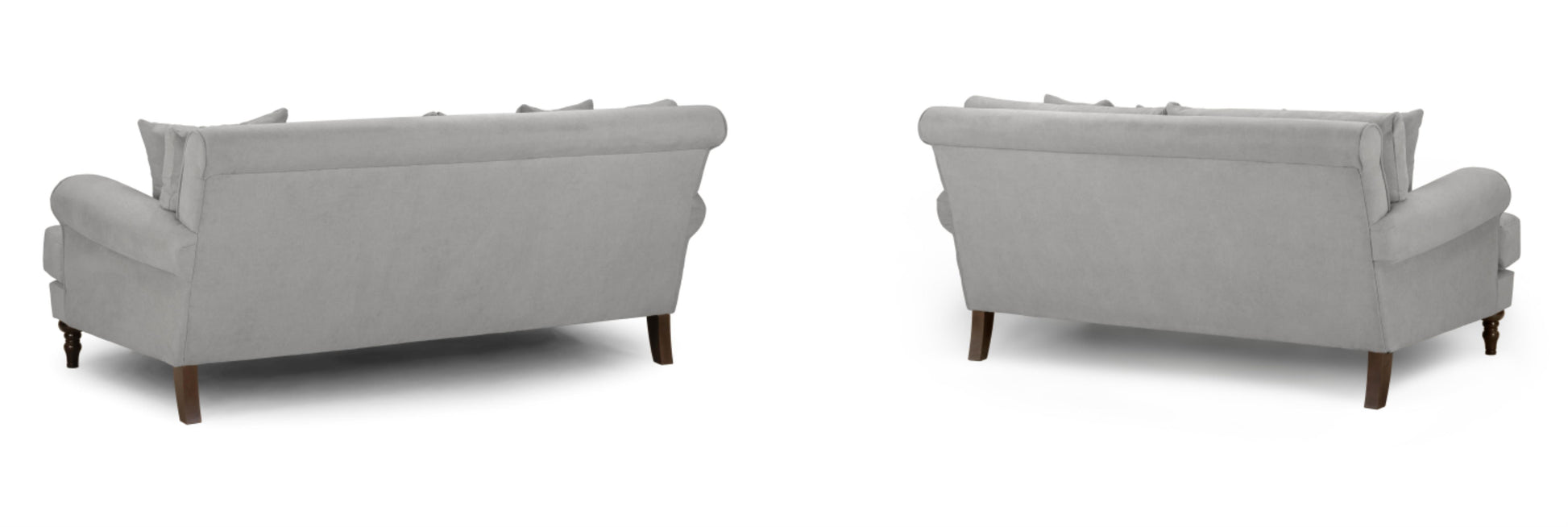 Summer Fabric Sofa in Beige or Grey available in 1, 2, 3, 4 Seat and Footstool Sofa CasaFenix