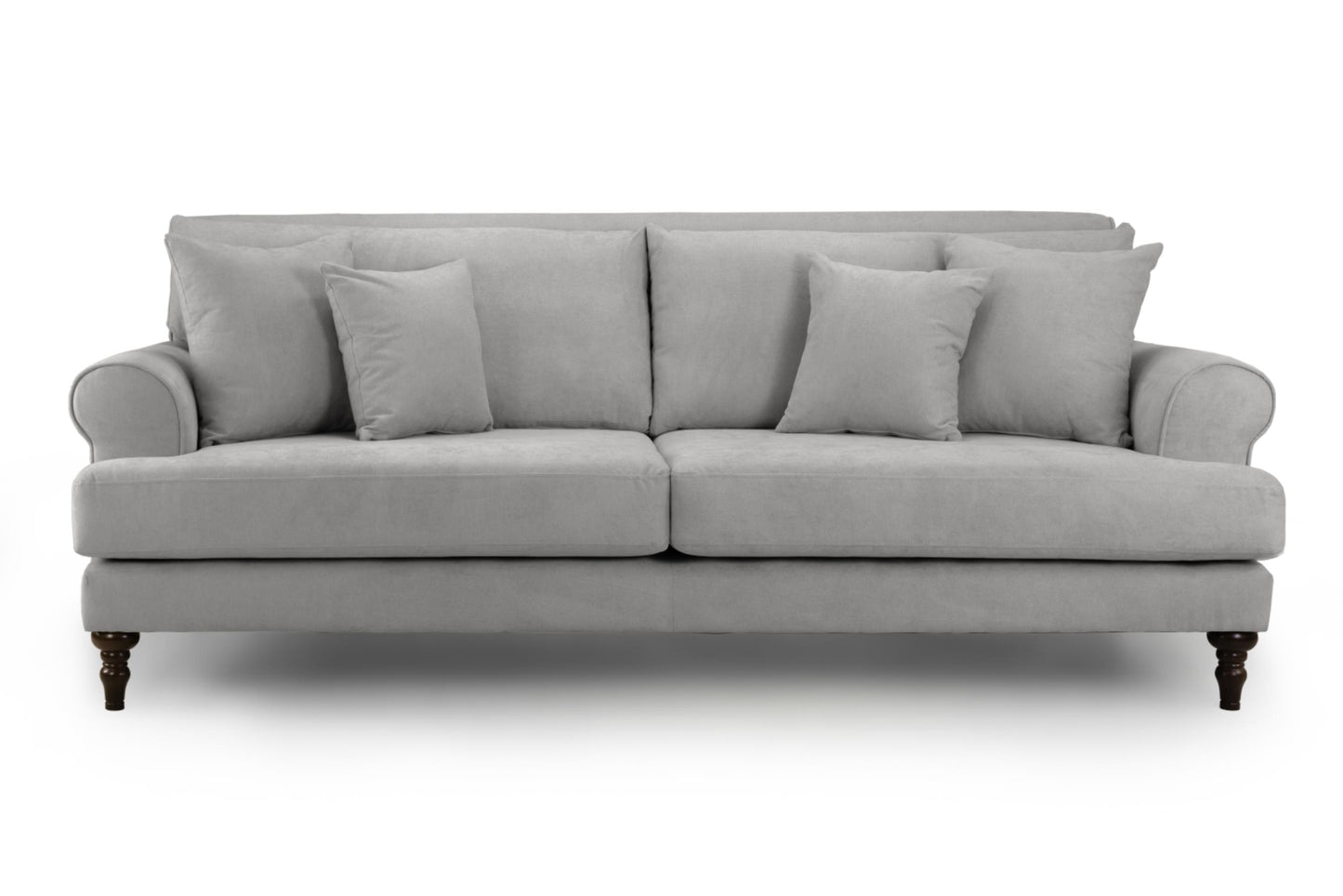 Summer Fabric Sofa in Beige or Grey available in 1, 2, 3, 4 Seat and Footstool Sofa CasaFenix