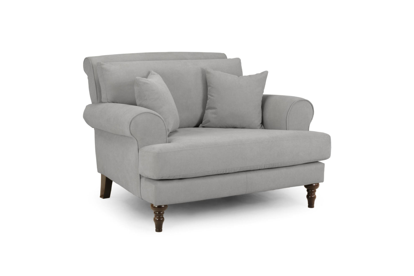 Summer Fabric Sofa in Beige or Grey available in 1, 2, 3, 4 Seat and Footstool Sofa CasaFenix