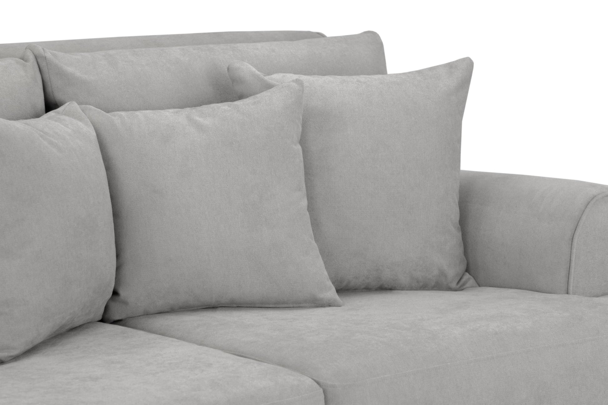 Summer Fabric Sofa in Beige or Grey available in 1, 2, 3, 4 Seat and Footstool Sofa CasaFenix