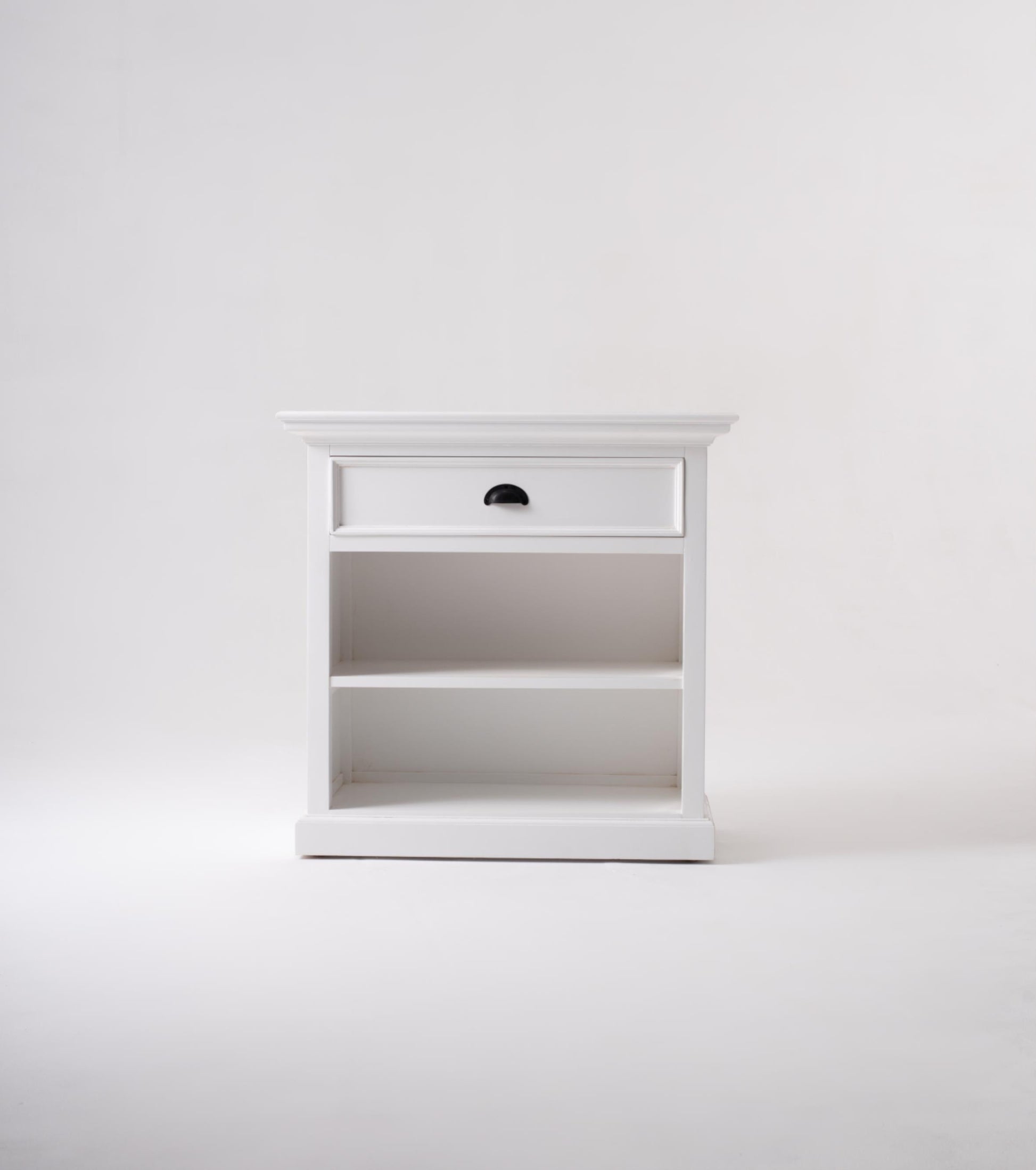 Halifax Grand collection by Nova Solo.  Bedside Table with Shelves CasaFenix