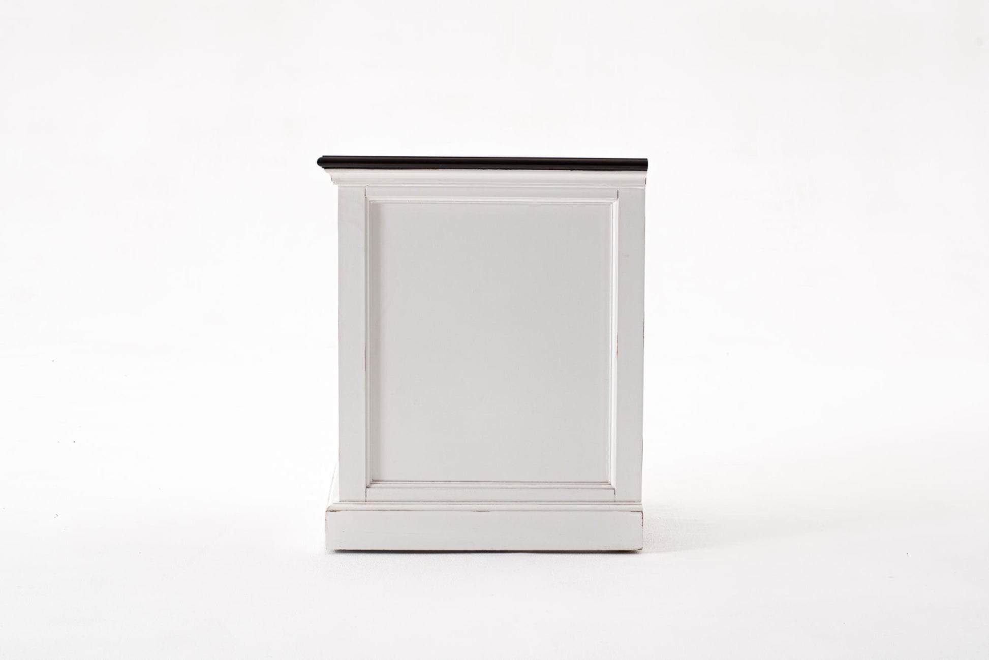 Halifax Accent collection by Nova Solo.  Bedside Table with Shelves CasaFenix