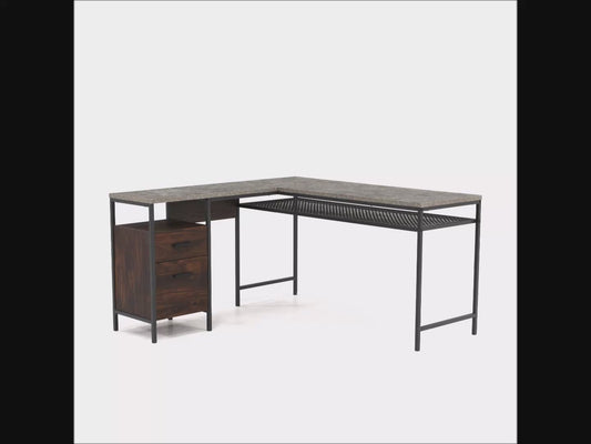 MARKET L-SHAPED DESK