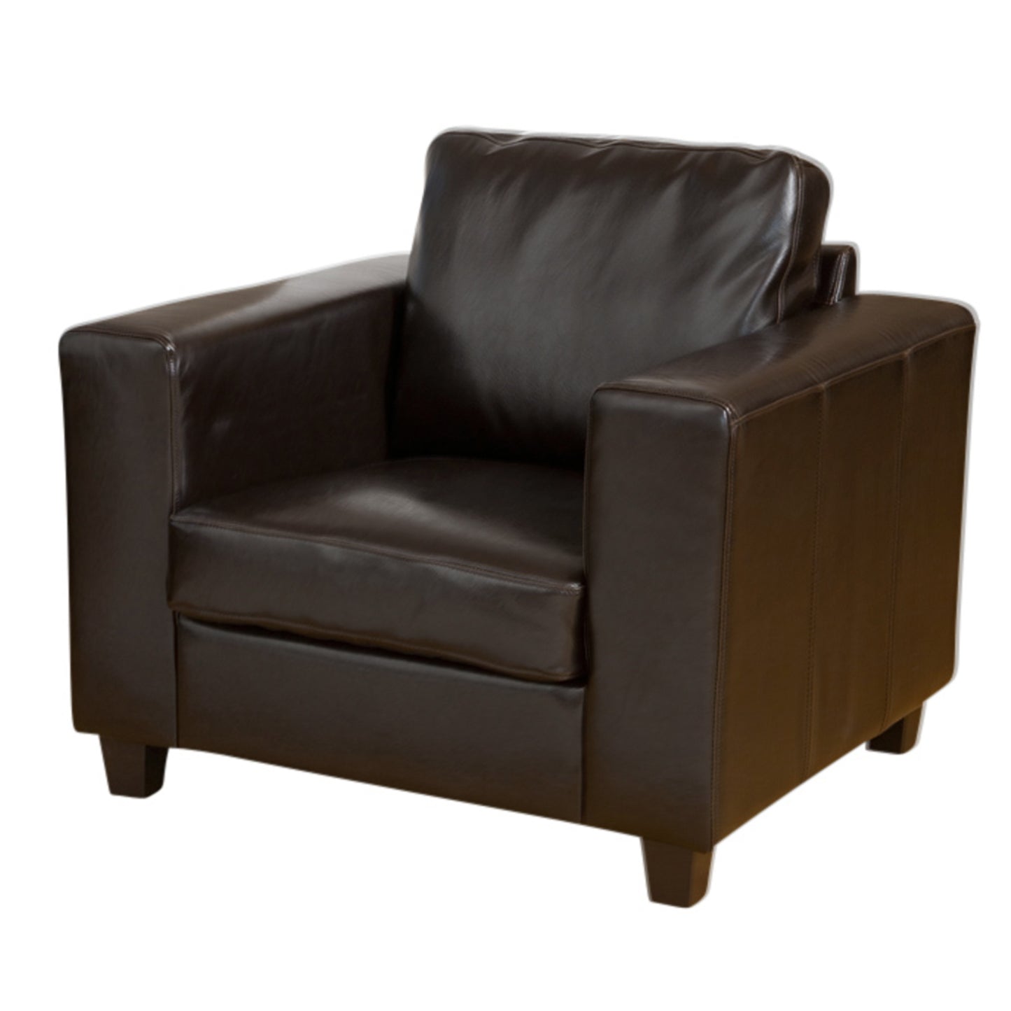 Commercial Grade Leather Sofa Available in black, brown, ivory, red. - CasaFenix