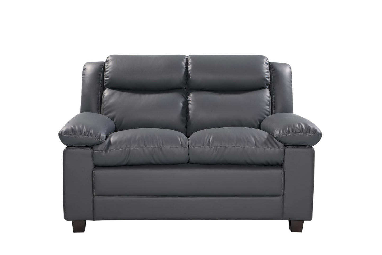 Leather Sofa Available in black, brown, cream or grey - CasaFenix