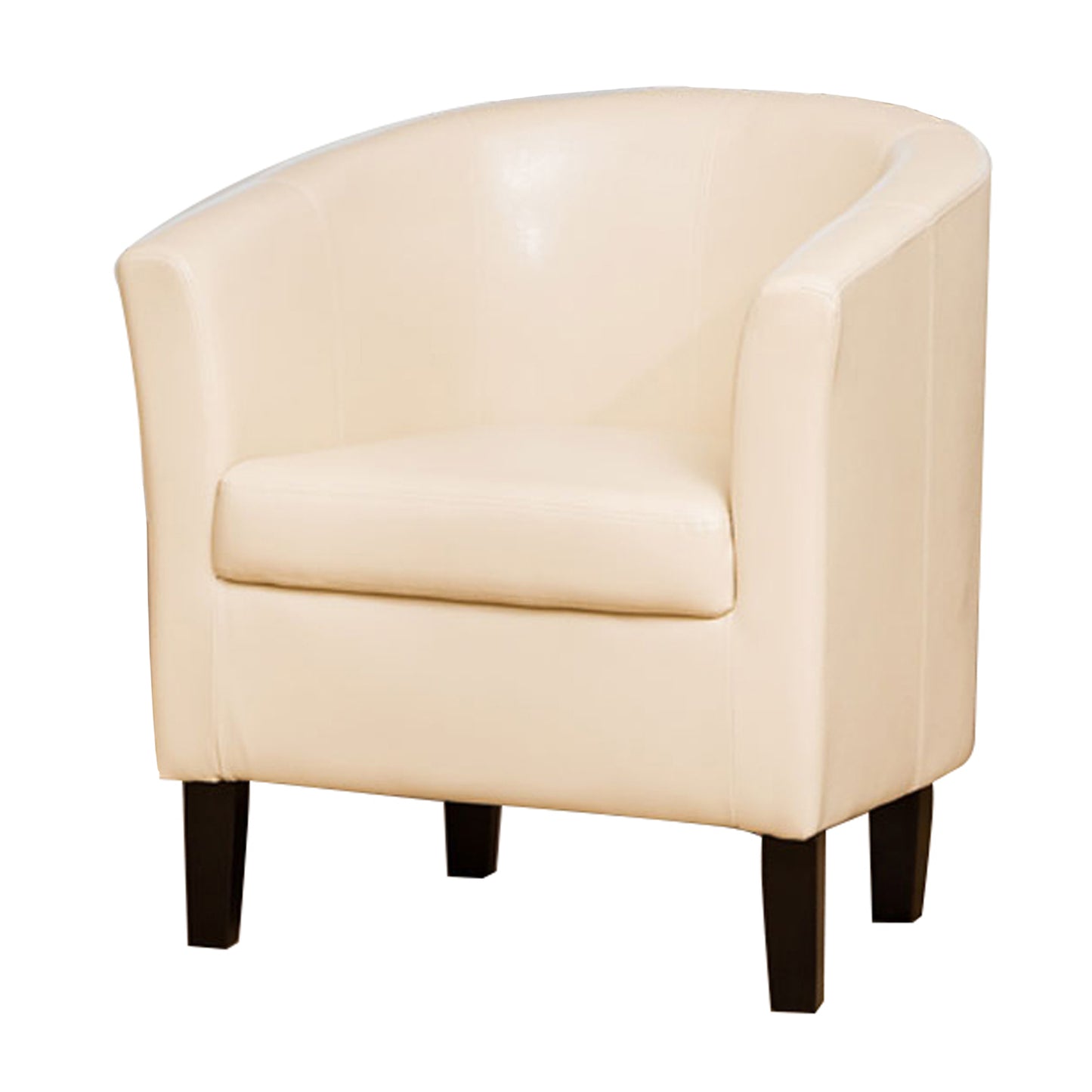 Tub Arm Chair 1 2 or 3 Seat Home Use in black, brown, red or cream. - CasaFenix