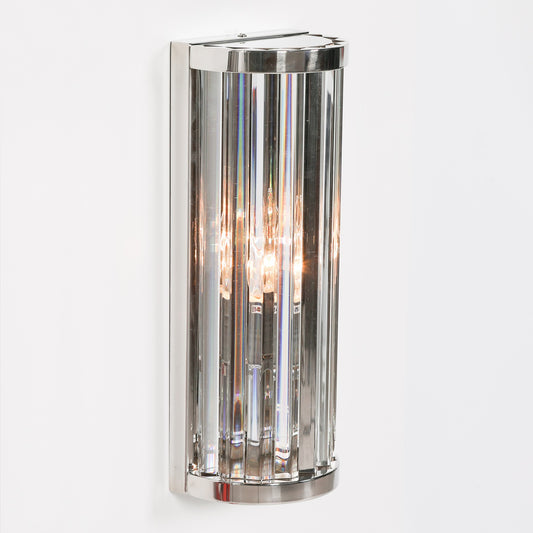 Chrome Deco Wall Light 39cm