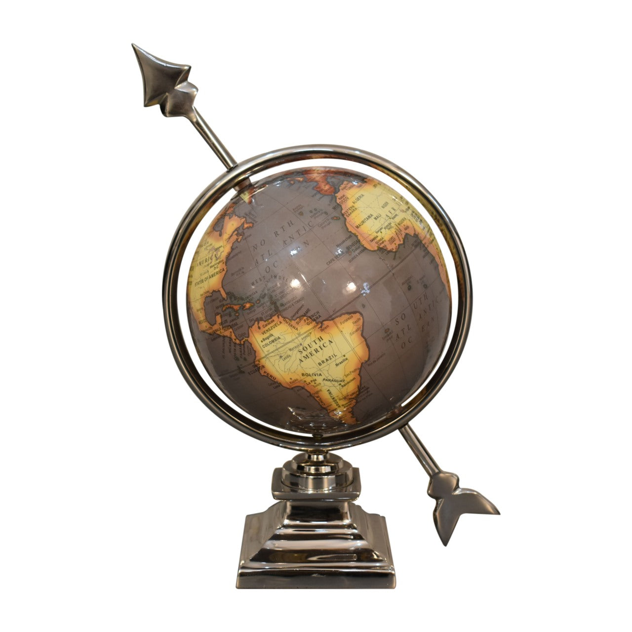 Grey Cupid Globe - CasaFenix