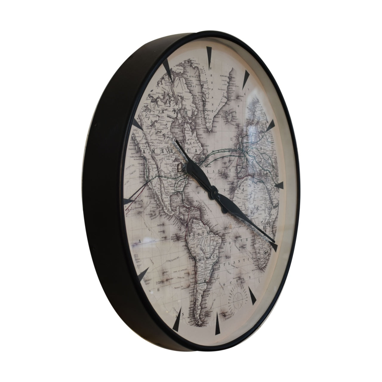 Atlas Style Wall Clock - CasaFenix