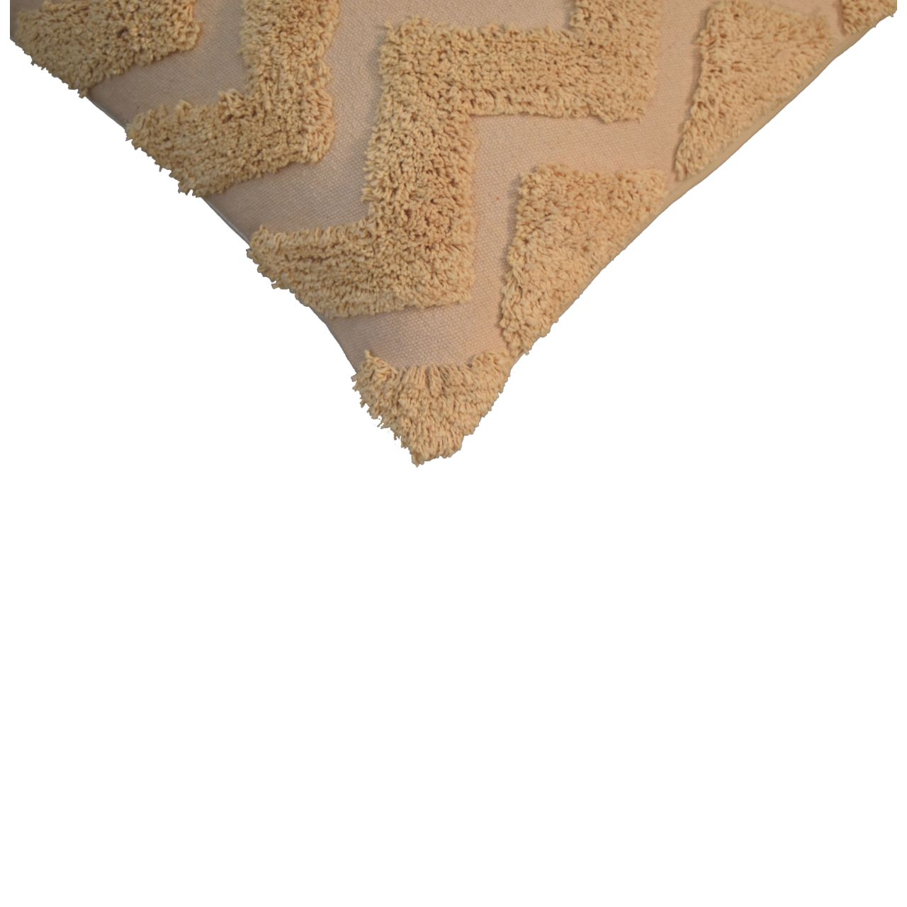 Mustard Zig-zag Cushion Set of 2 - CasaFenix