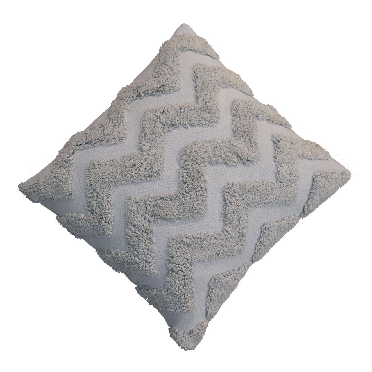 Grey Zig-zag Cushion Set of 2 - CasaFenix