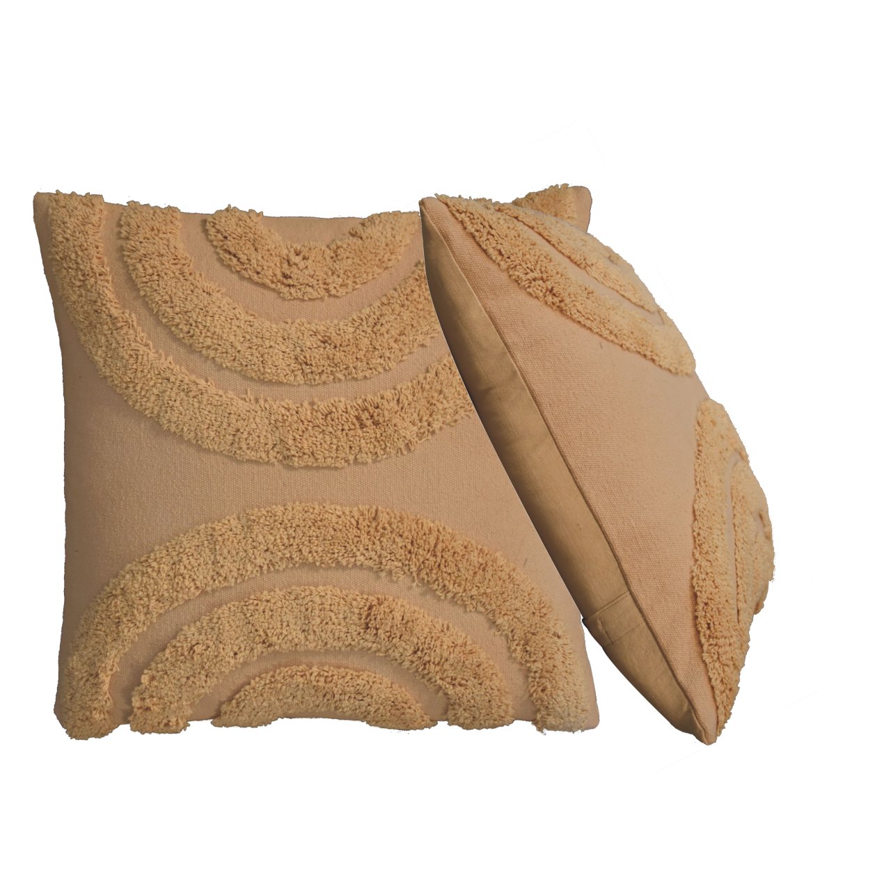 Arched Mustard Cushion Set of 2 - CasaFenix