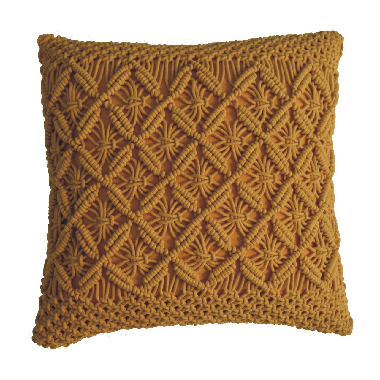 Lira Cushion Set of 2 - Mustard - CasaFenix