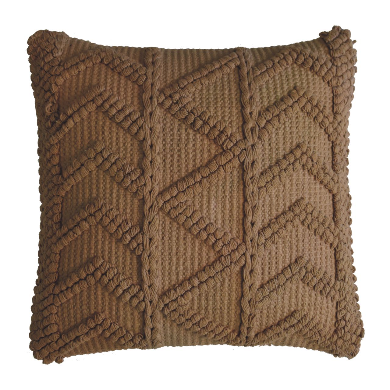 Alda Cushion Set of 2 - Coffee - CasaFenix