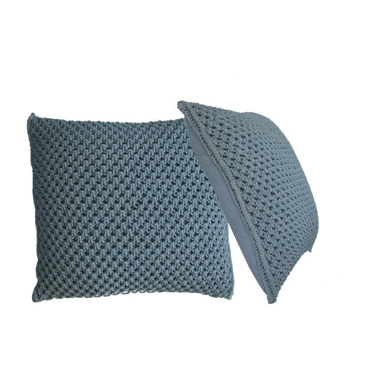 Myra Cushion Set of 2 - Blue - CasaFenix