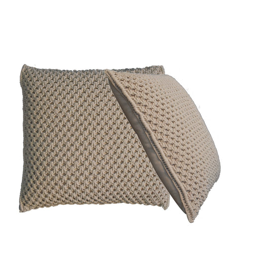 Myra Cushion Set of 2 - Cream - CasaFenix