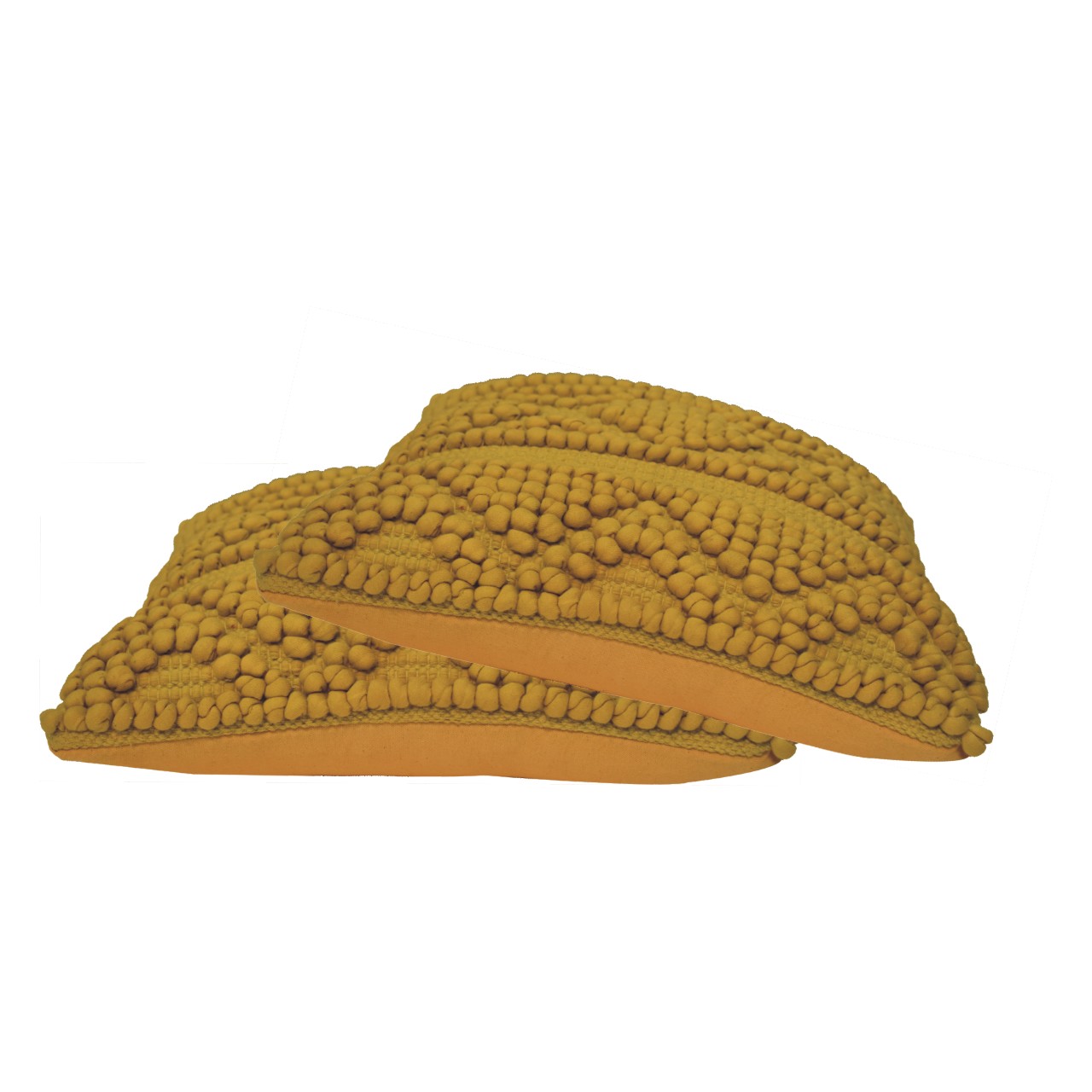 Nola Cushion Set of 2 - Mustard - CasaFenix