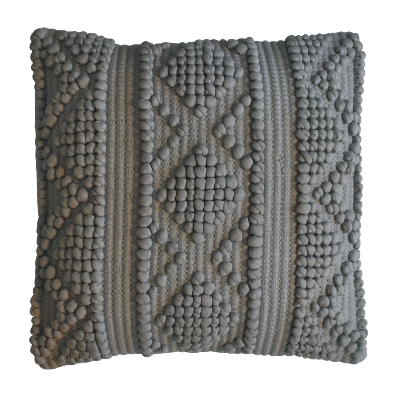 Nola Cushion Set of 2 - Grey - CasaFenix